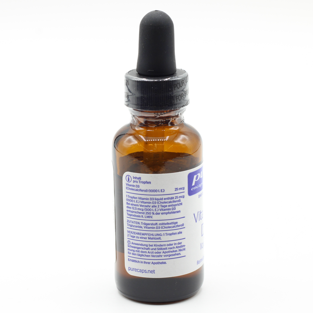 PURE ENCAPSULATIONS Vitamin D3 Liquid PURE ENCAPSULATIONS Vitamin D3 Liquid
