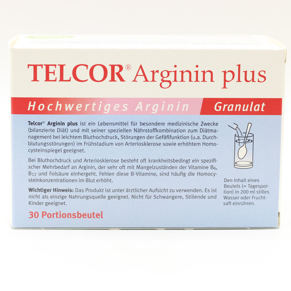 TELCOR Arginin plus Btl. Granulat TELCOR Arginin plus Btl. Granulat