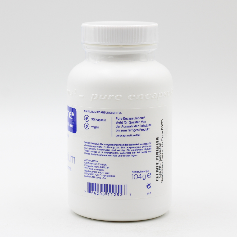PURE ENCAPSULATIONS Magnesium Magn.Glycinat Kaps. PURE ENCAPSULATIONS Magnesium Magn.Glycinat Kaps.