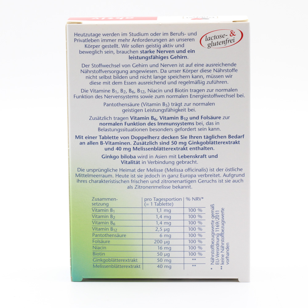 DOPPELHERZ Stress gute Nerven Tabletten DOPPELHERZ Stress gute Nerven Tabletten