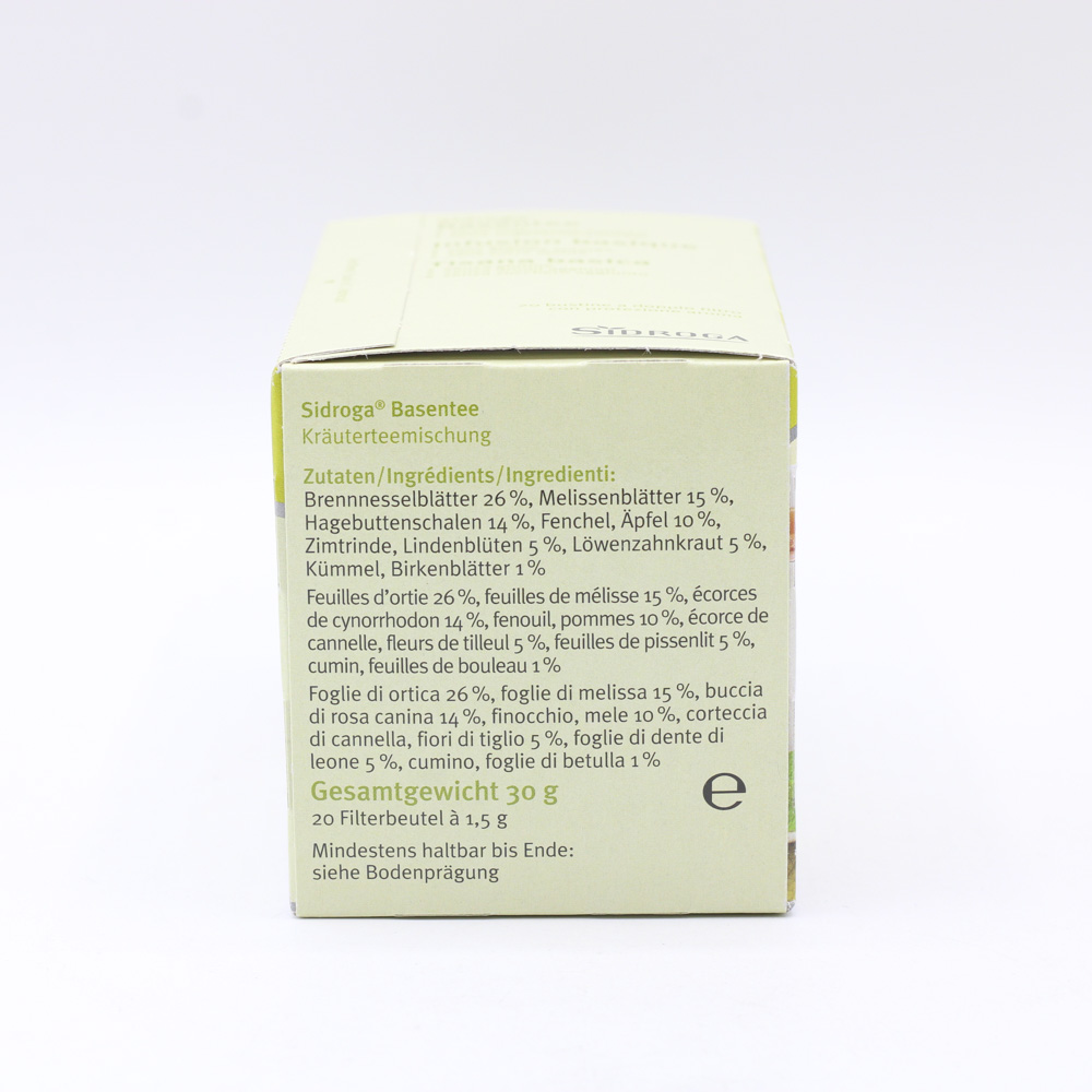 SIDROGA Wellness Basentee Filterbeutel SIDROGA Wellness Basentee Filterbeutel