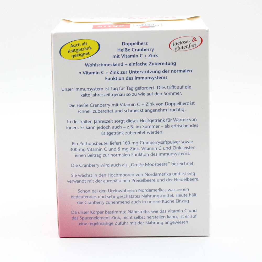 DOPPELHERZ heiße Cranberry m.Vit.C+Zink Granulat DOPPELHERZ heiße Cranberry m.Vit.C+Zink Granulat