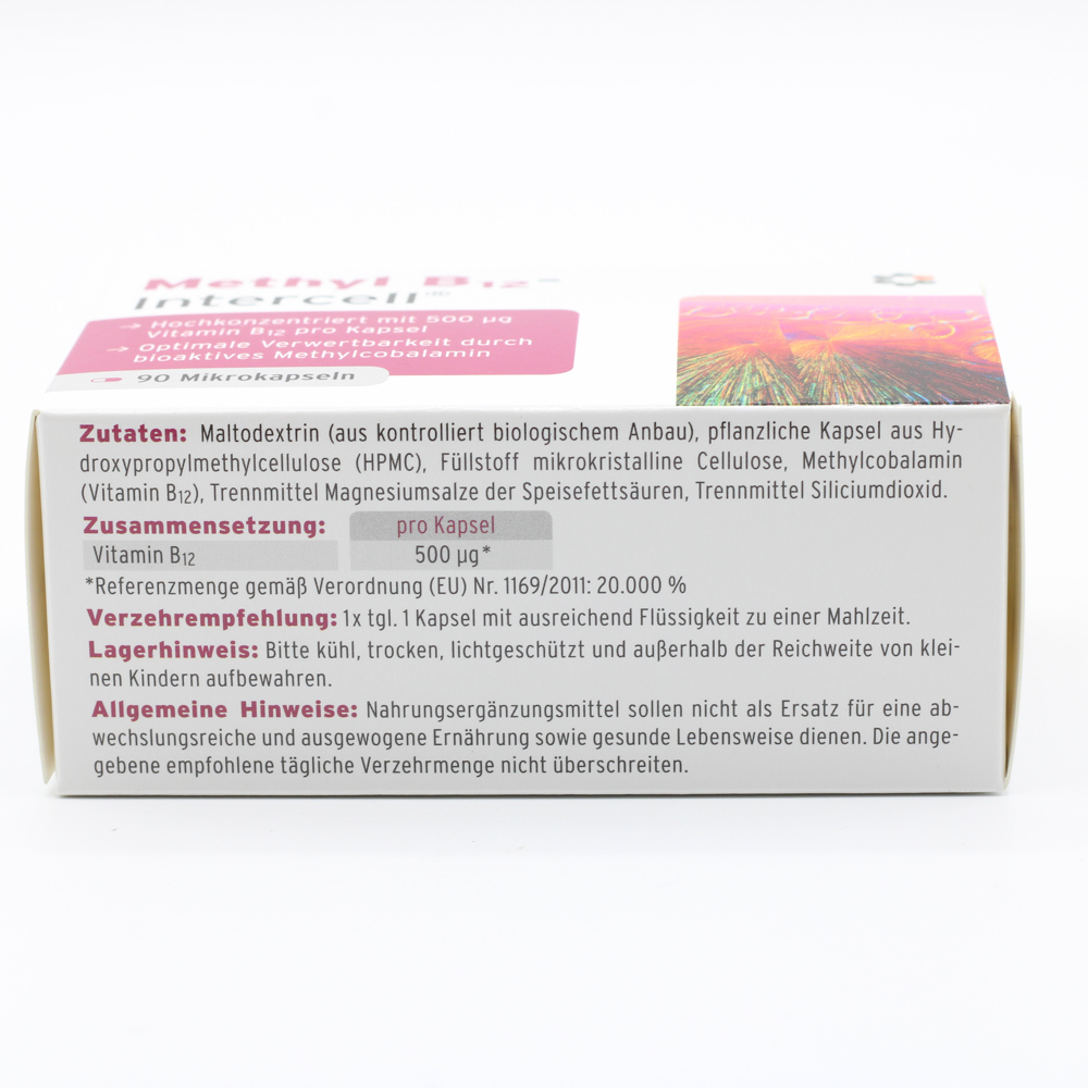 METHYL B12-Intercell magensaftresistente Kapseln METHYL B12-Intercell magensaftresistente Kapseln