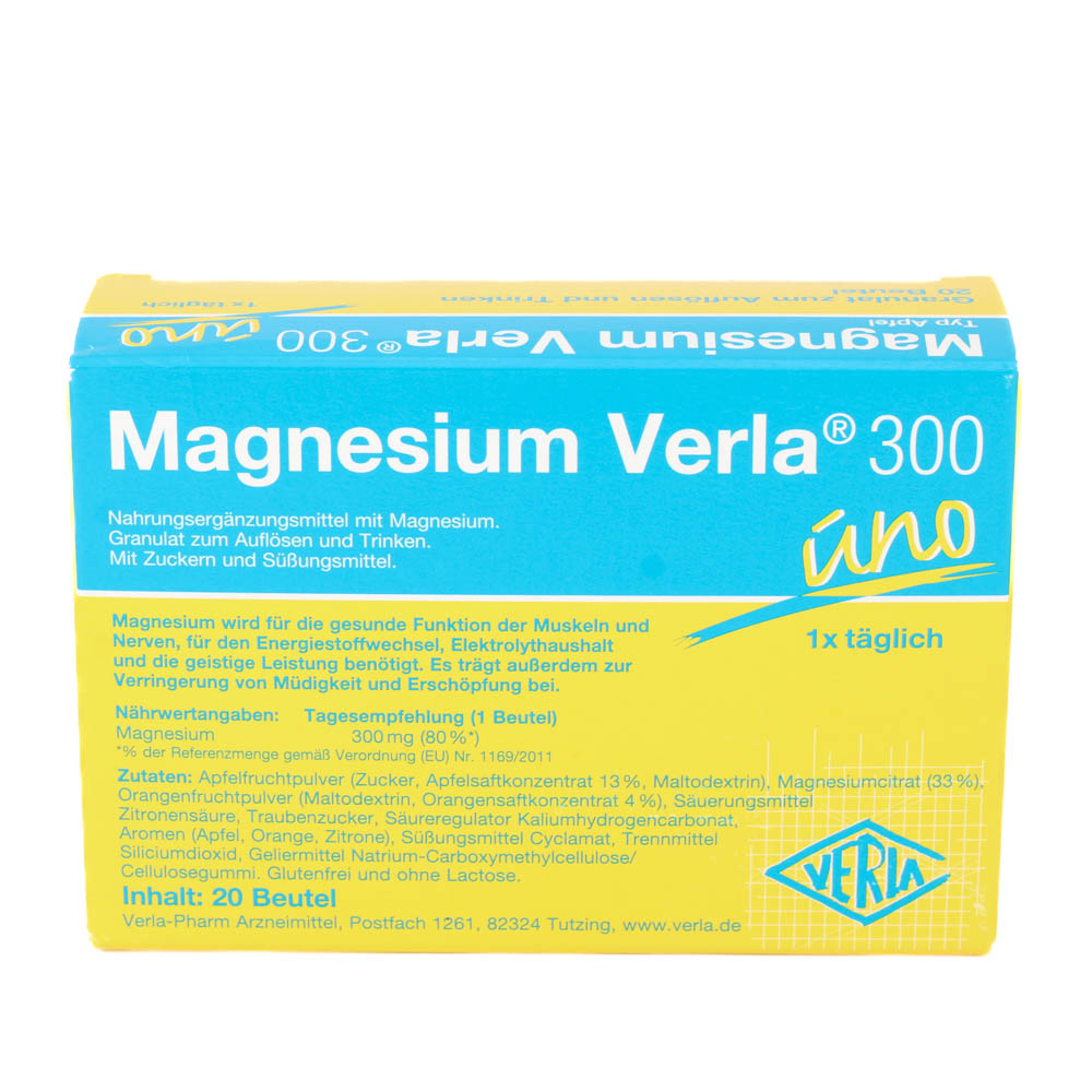 MAGNESIUM VERLA 300 Apfel Granulat MAGNESIUM VERLA 300 Apfel Granulat
