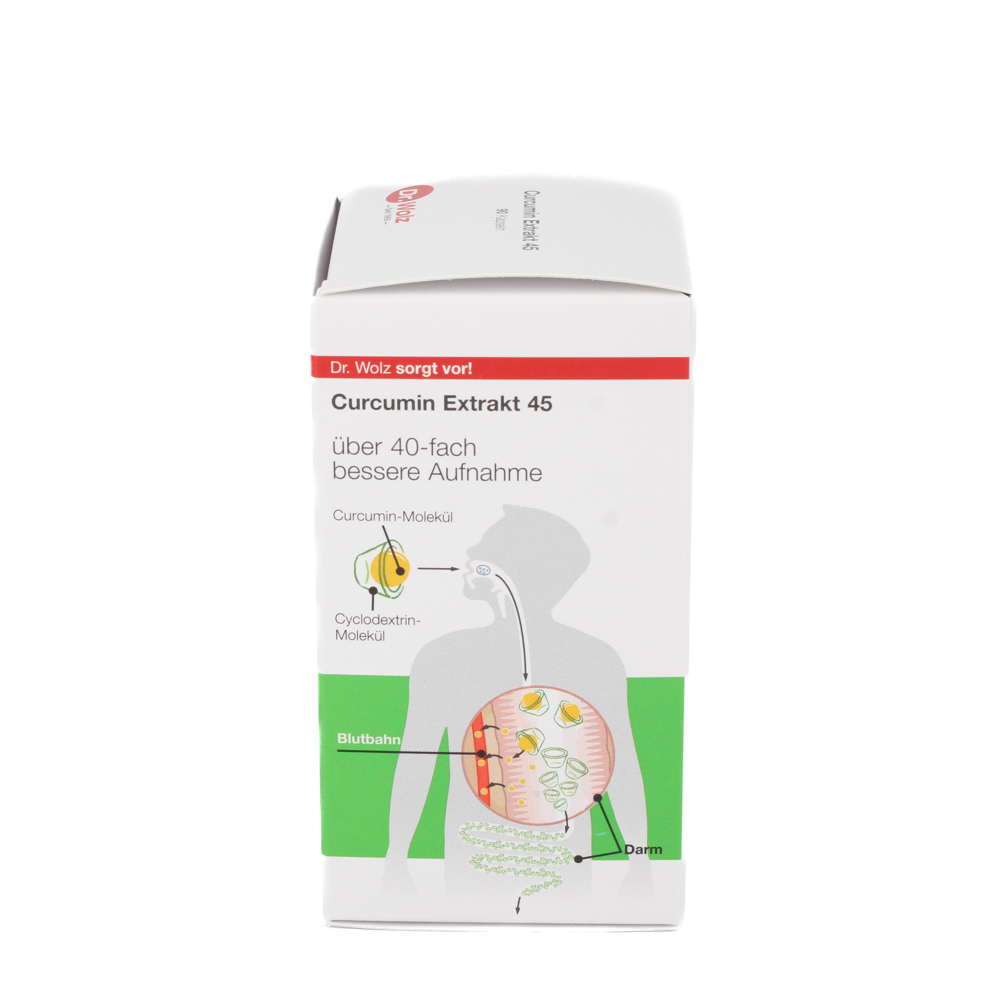 CURCUMIN EXTRAKT 45 Dr.Wolz Kapseln CURCUMIN EXTRAKT 45 Dr.Wolz Kapseln