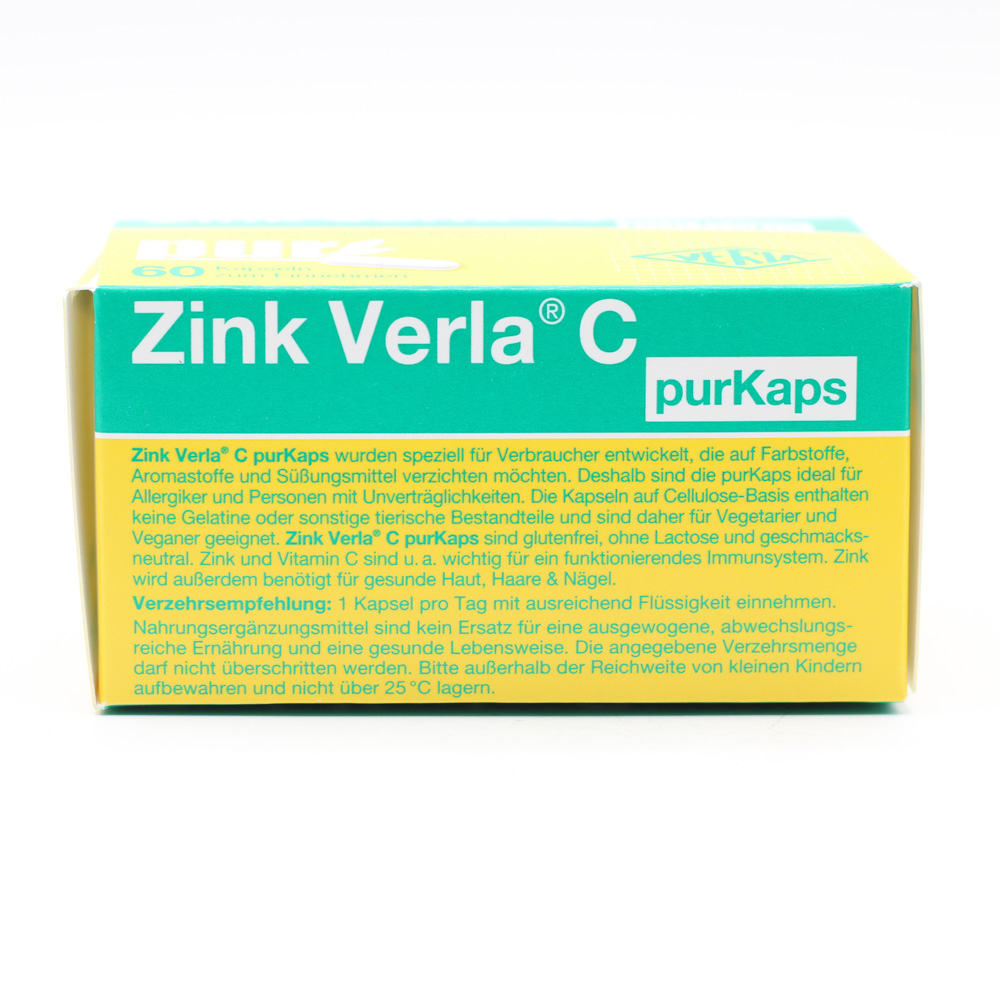ZINK VERLA C purKaps ZINK VERLA C purKaps