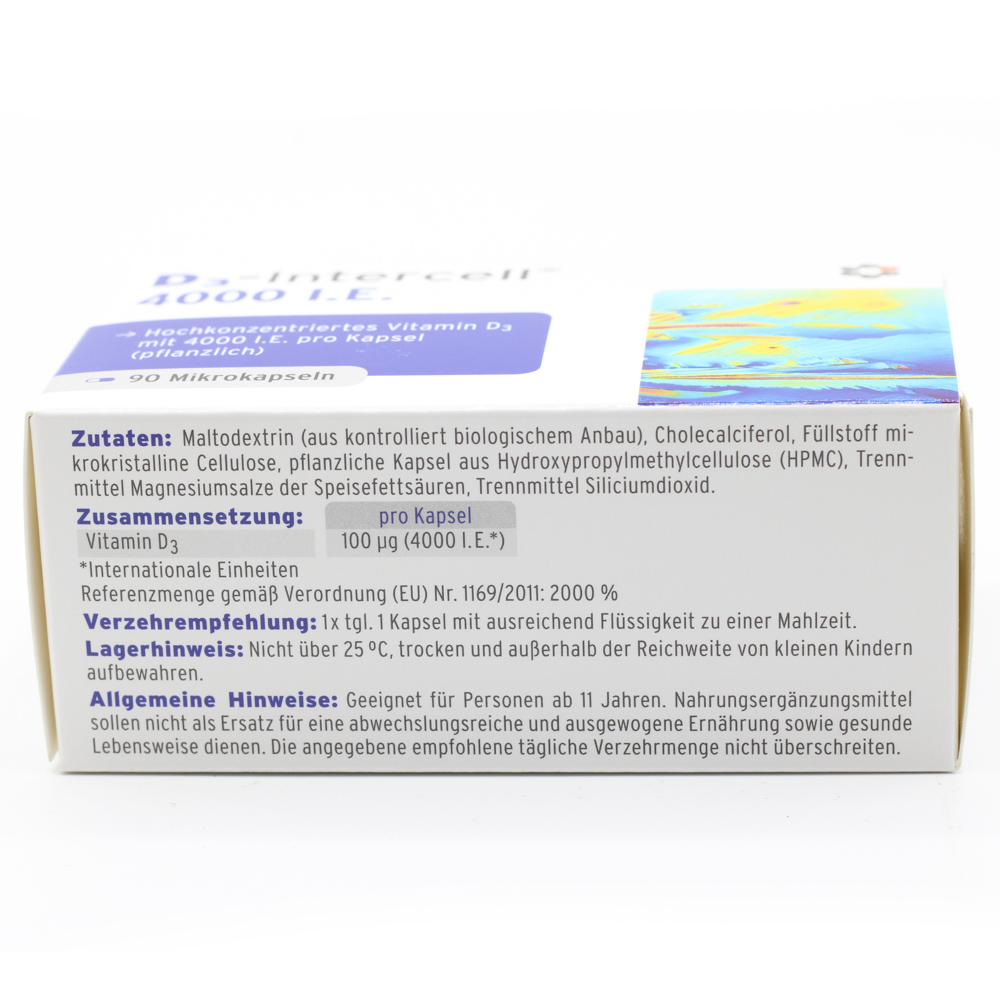 D3-INTERCELL 4.000 I.E. Kapseln D3-INTERCELL 4.000 I.E. Kapseln