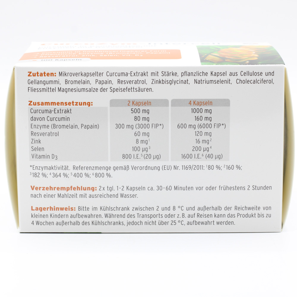 CURCUZYM-Intercell Kapseln CURCUZYM-Intercell Kapseln