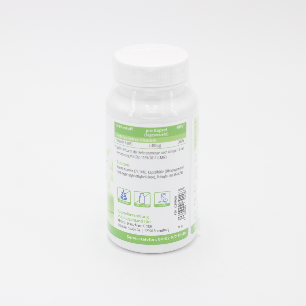 APORTHA Vitamin A 2.400 μg Kapseln APORTHA Vitamin A 2.400 μg Kapseln