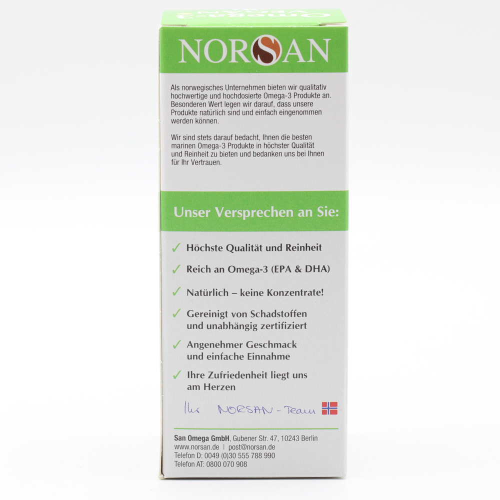 NORSAN Omega-3 vegan flüssig NORSAN Omega-3 vegan flüssig