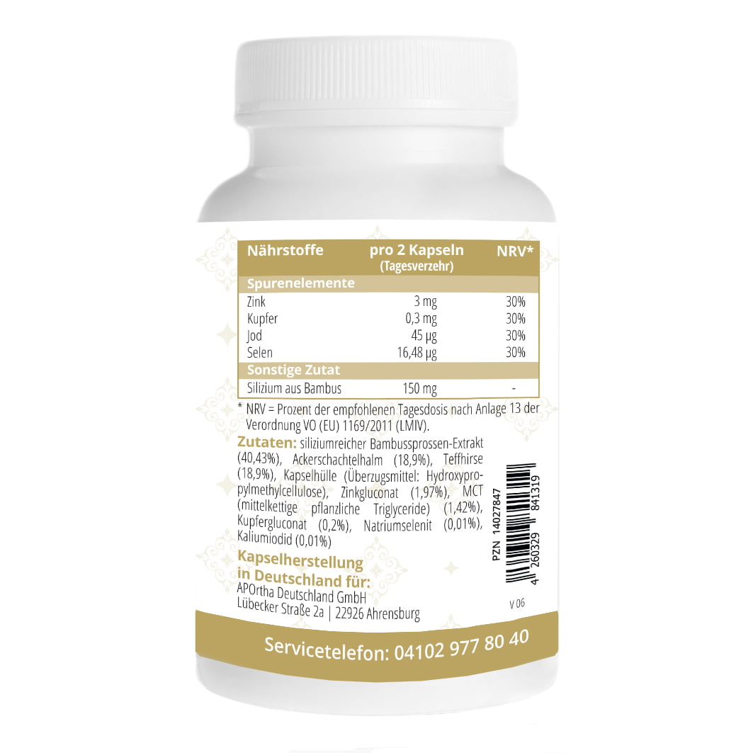 SILICIUM PLUS Spurenelemente Kapseln SILICIUM PLUS Spurenelemente Kapseln
