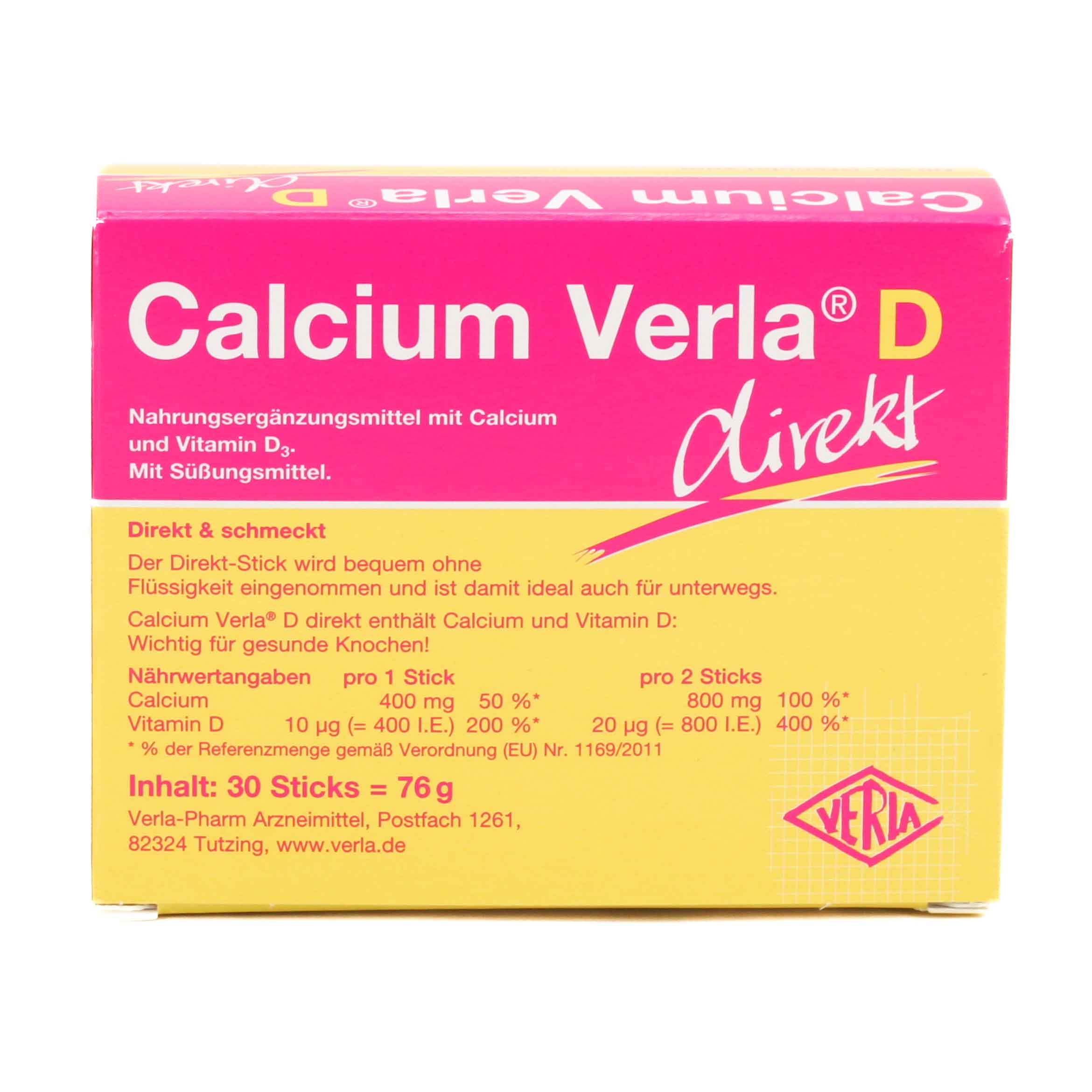 CALCIUM VERLA D direkt Granulat CALCIUM VERLA D direkt Granulat