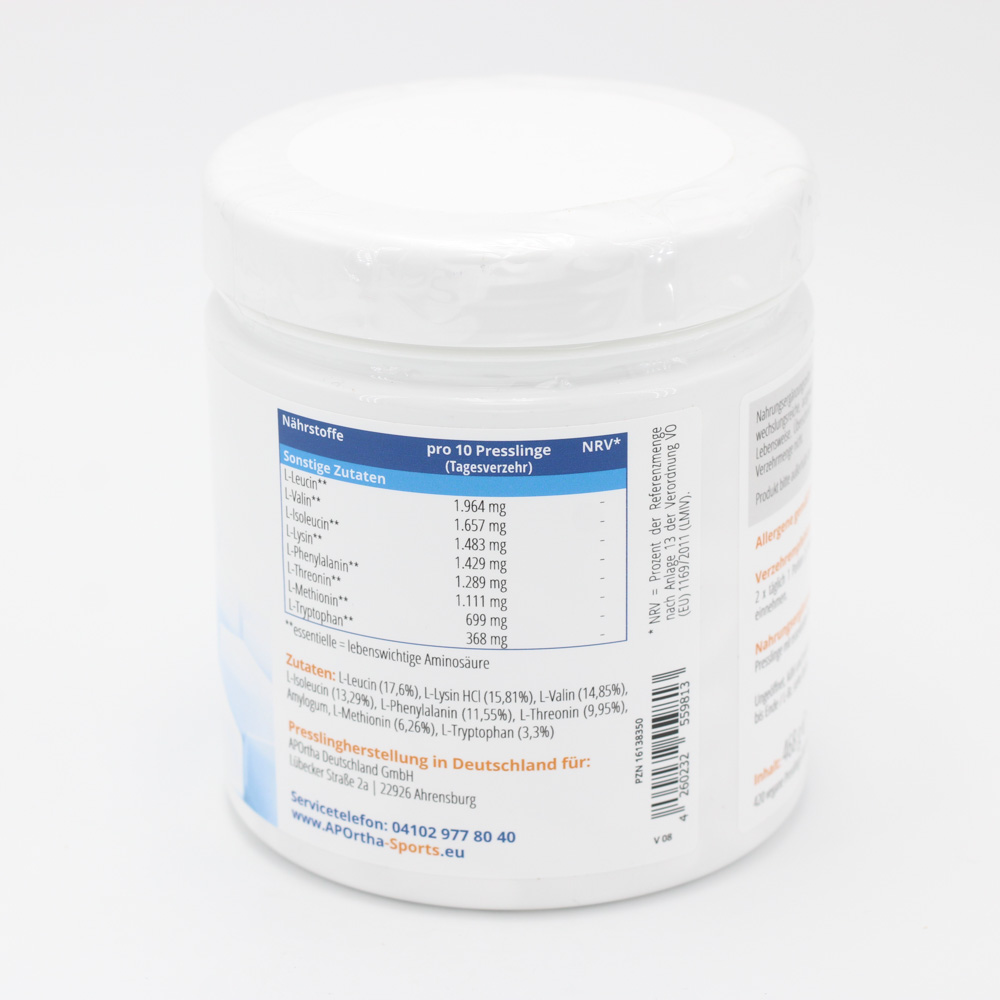 APORTHA SPORTS Multi ess.Amino Pattern Presslinge APORTHA SPORTS Multi ess.Amino Pattern Presslinge