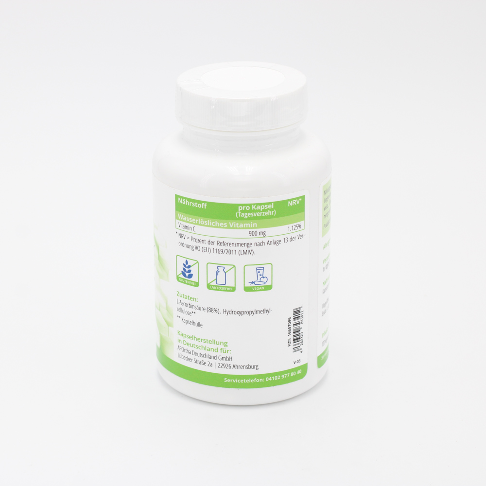 VITAMIN C 900 mg aus Biofermentation Kapseln VITAMIN C 900 mg aus Biofermentation Kapseln