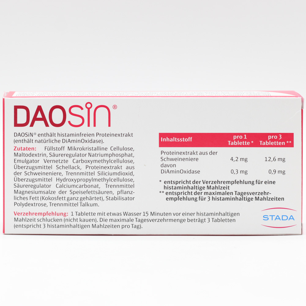 DAOSIN Tabletten DAOSIN Tabletten