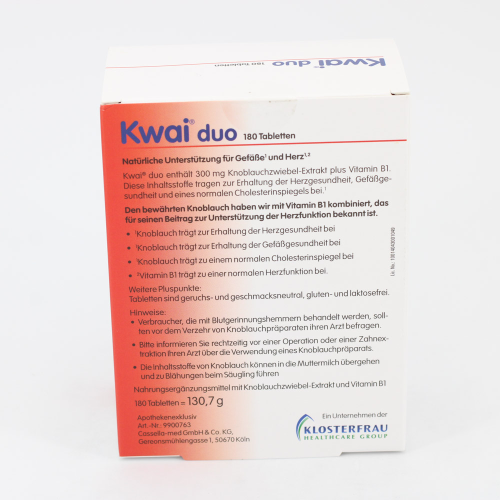 KWAI duo Tabletten KWAI duo Tabletten