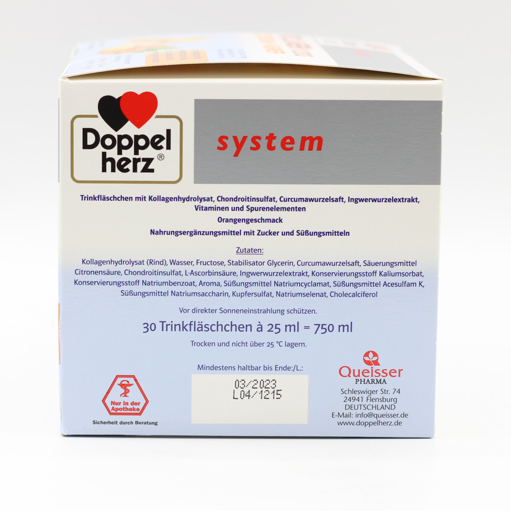 DOPPELHERZ Kollagen 11.000 Curcuma+Ingw.system TRA DOPPELHERZ Kollagen 11.000 Curcuma+Ingw.system TRA