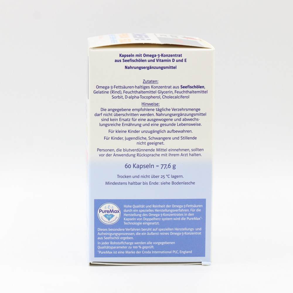 DOPPELHERZ Omega-3 Premium 1500 system Kapseln DOPPELHERZ Omega-3 Premium 1500 system Kapseln