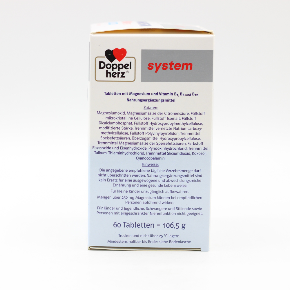 DOPPELHERZ Magnesium 500 Depot system Tabletten DOPPELHERZ Magnesium 500 Depot system Tabletten