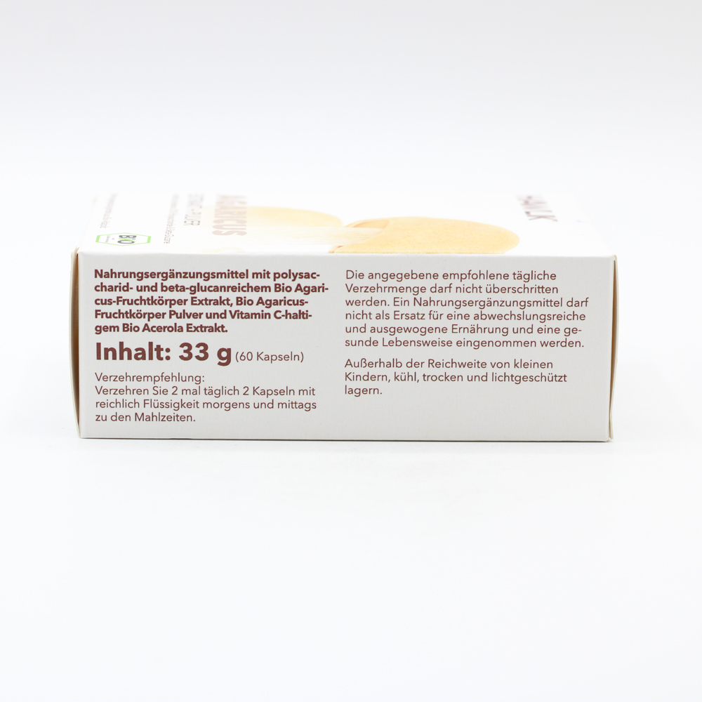 BIO AGARICUS Extrakt+Pulver Kapseln BIO AGARICUS Extrakt+Pulver Kapseln