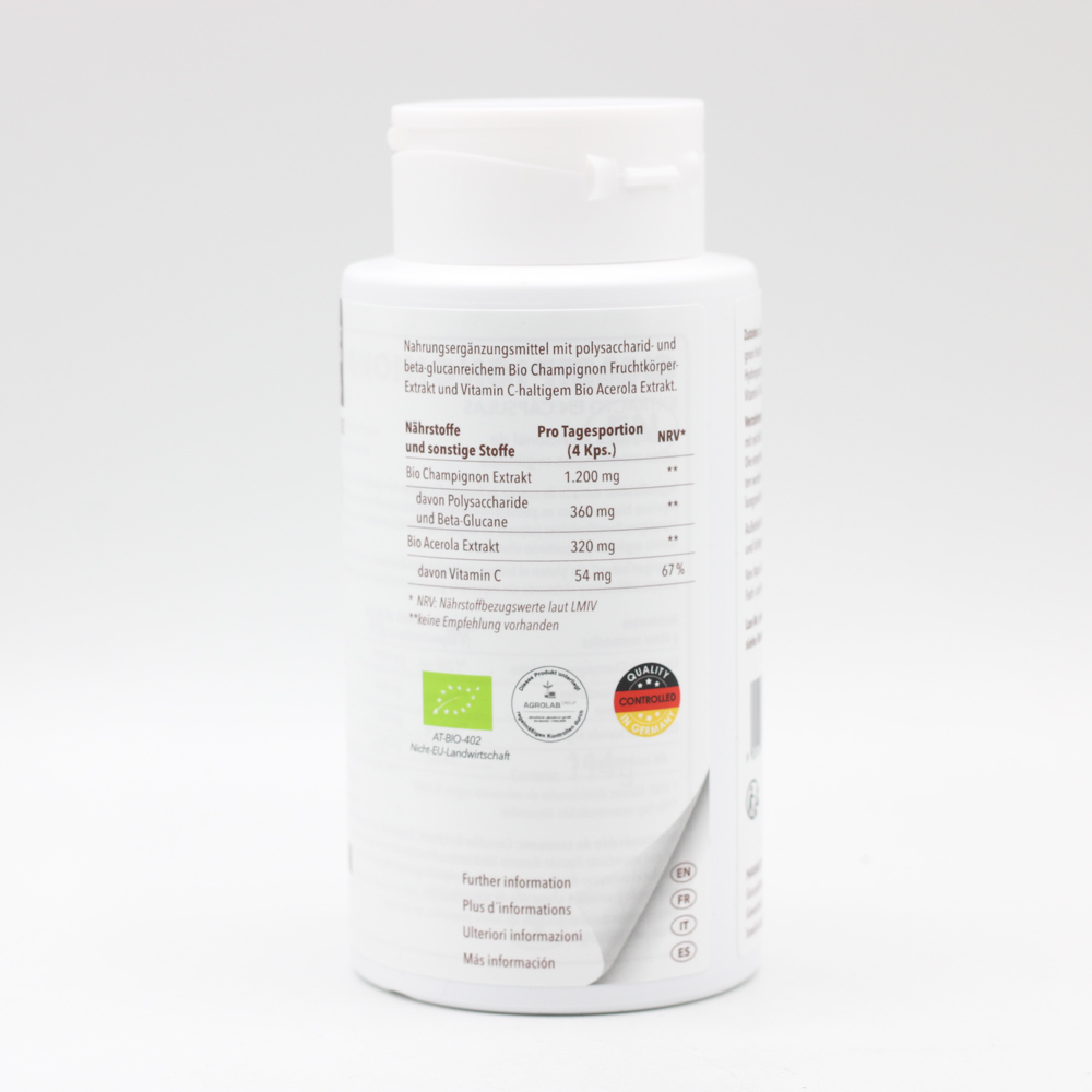 BIO CHAMPIGNON Extrakt Kapseln BIO CHAMPIGNON Extrakt Kapseln
