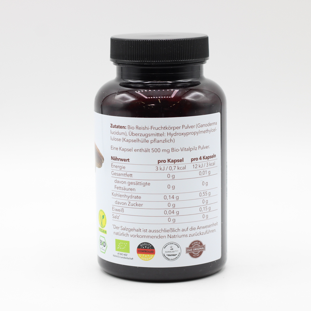 BIO REISHI Pulver Kapseln BIO REISHI Pulver Kapseln
