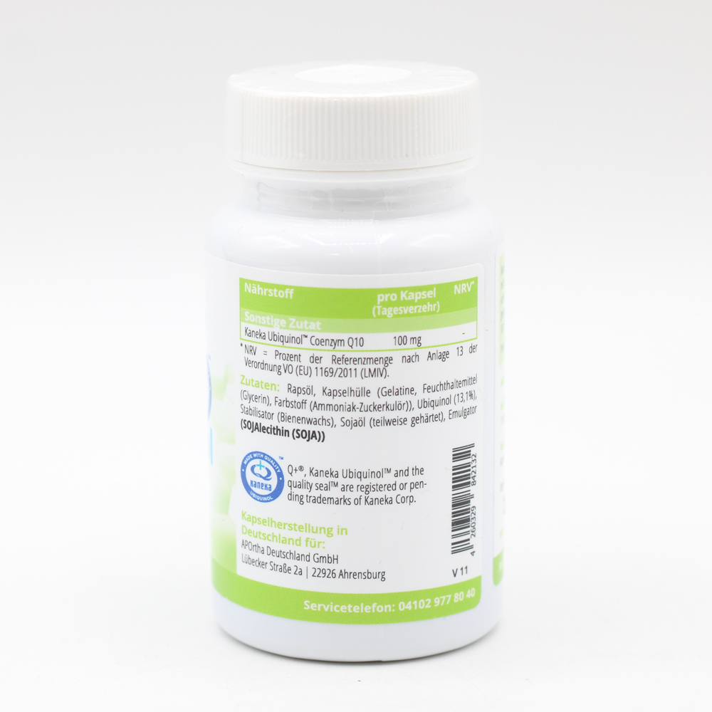 KANEKA Ubiquinol 100 mg Coenzym Q10 Kapseln KANEKA Ubiquinol 100 mg Coenzym Q10 Kapseln