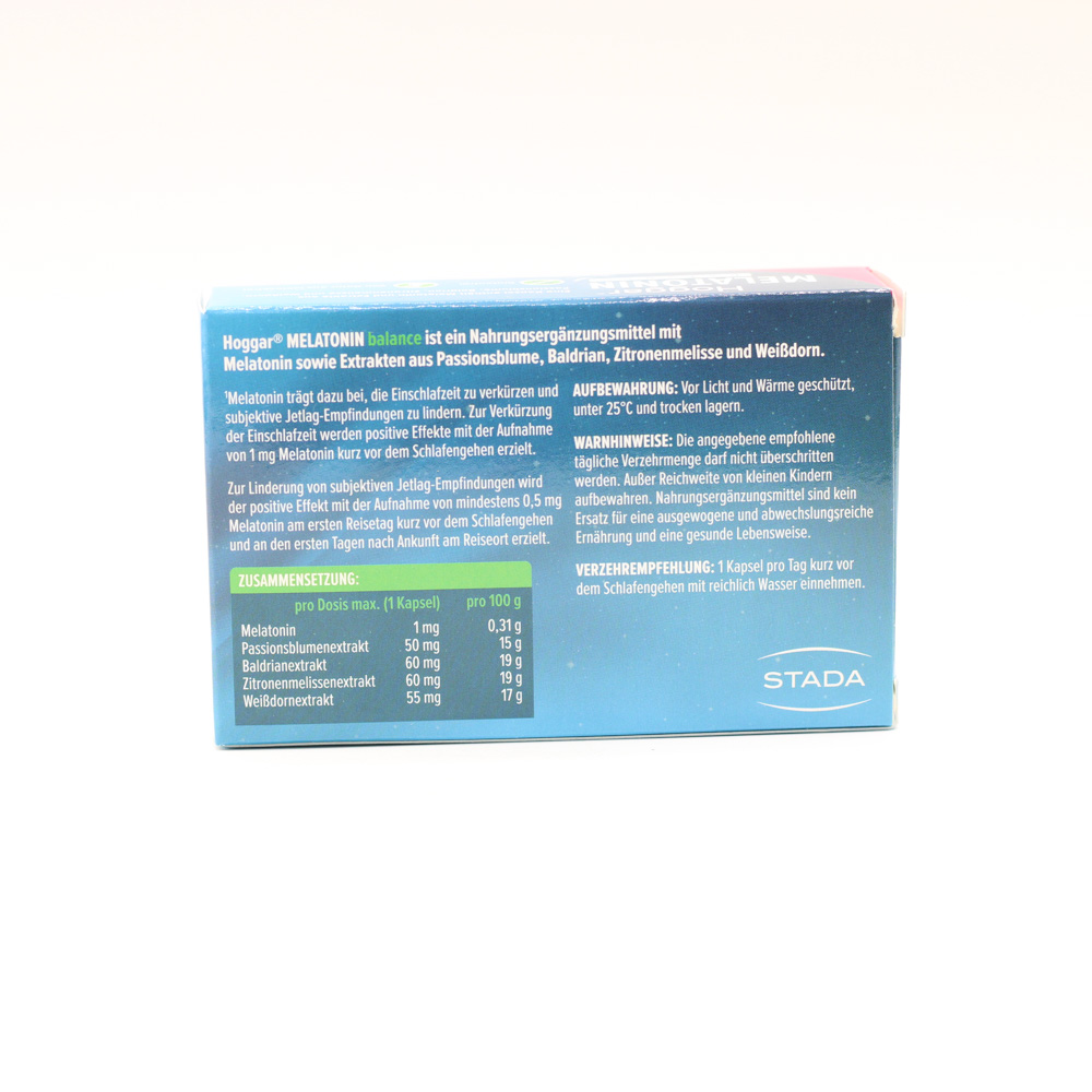 HOGGAR Melatonin balance Kapseln HOGGAR Melatonin balance Kapseln