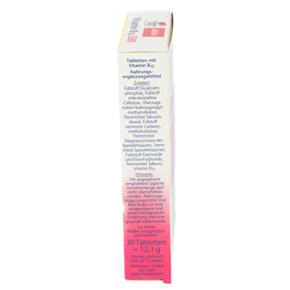 DOPPELHERZ Vitamin B12 500 Tabletten DOPPELHERZ Vitamin B12 500 Tabletten