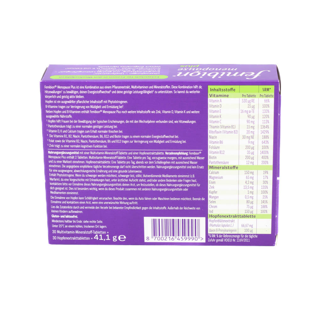 Femibion® Menopause Plus Femibion® Menopause Plus