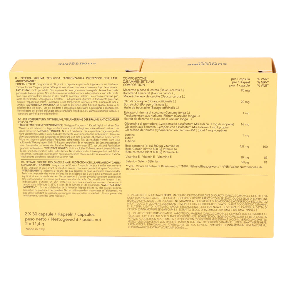 LIERAC Sunissime Duo Kapseln LIERAC Sunissime Duo Kapseln