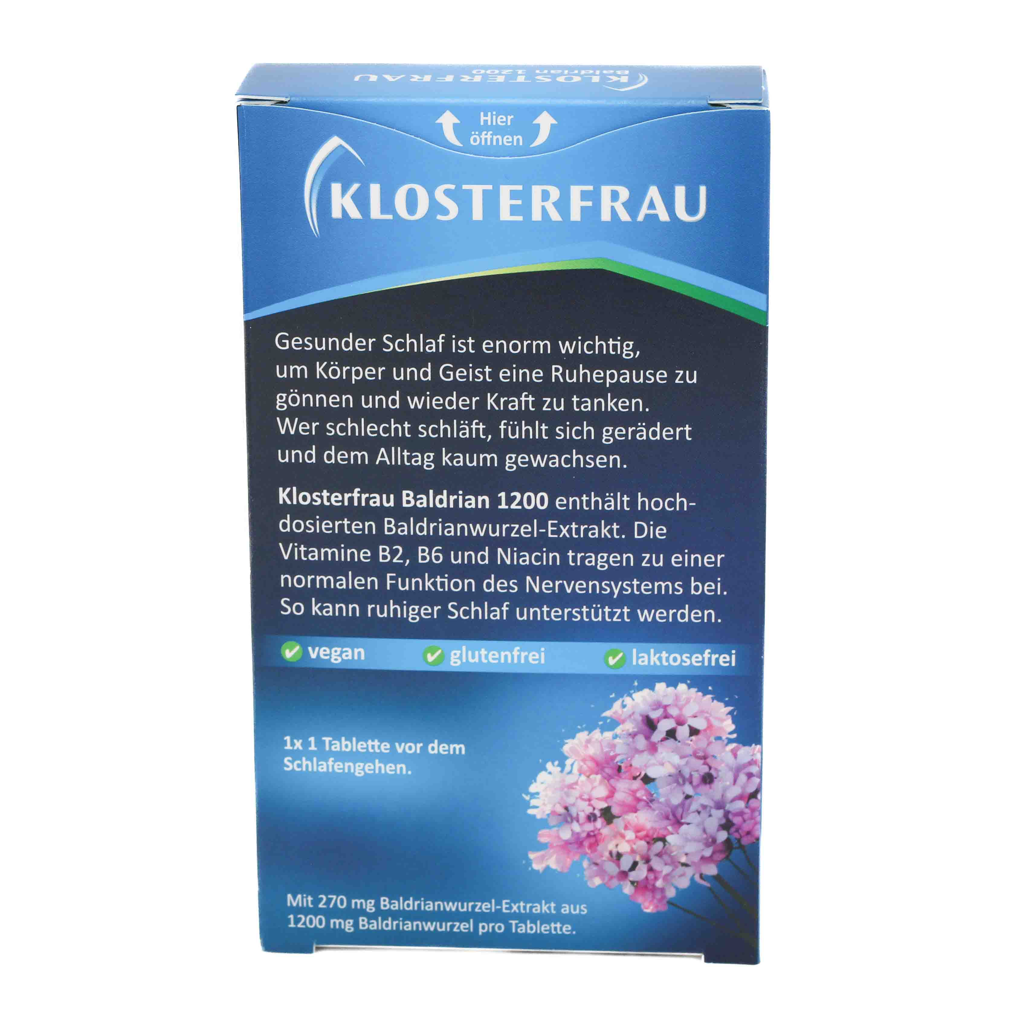 KLOSTERFRAU Baldrian 1200 Tabletten KLOSTERFRAU Baldrian 1200 Tabletten