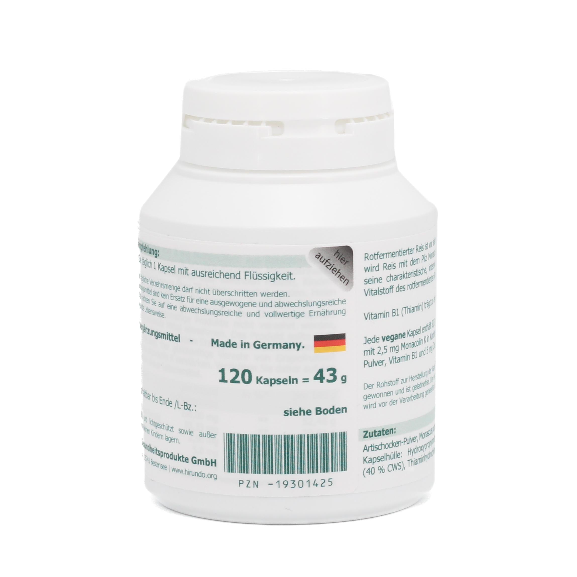 MONACOLIN K 2,5 mg plus Q10 Kapseln MONACOLIN K 2,5 mg plus Q10 Kapseln