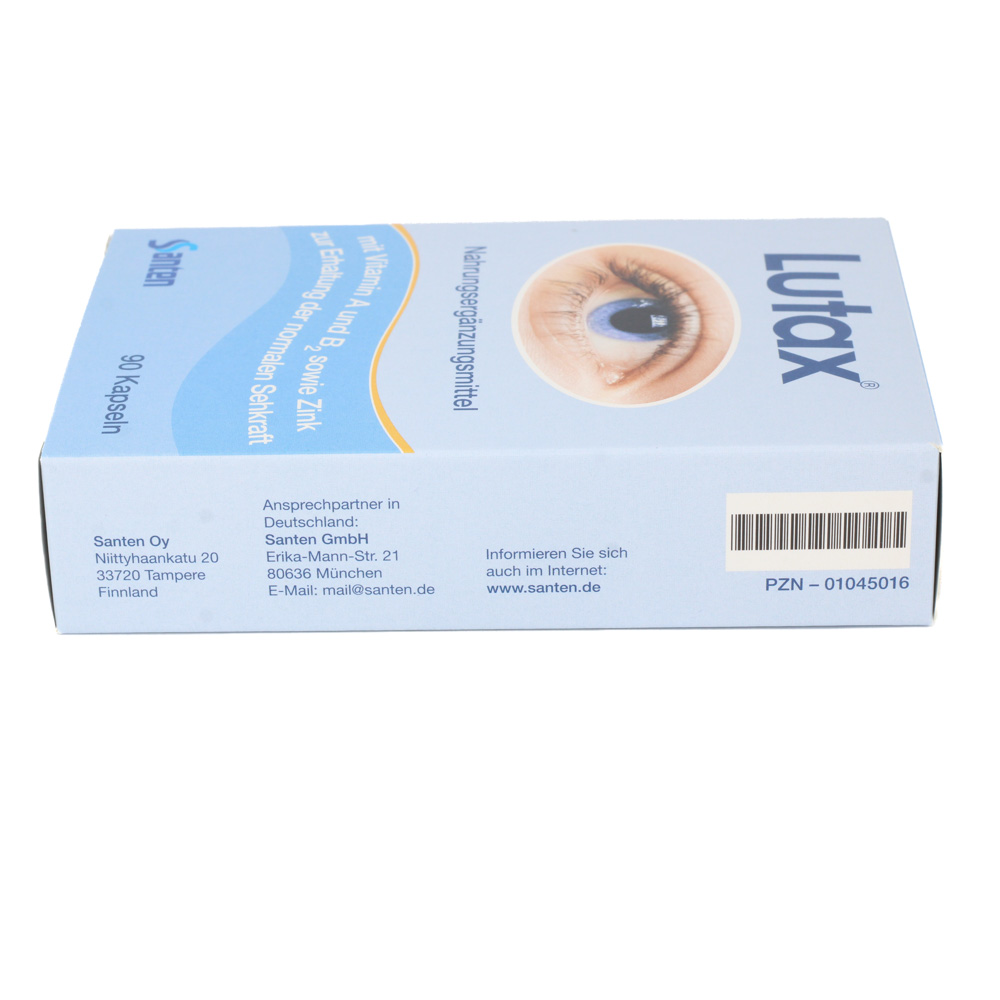LUTAX 10 mg Lutein Kapseln LUTAX 10 mg Lutein Kapseln