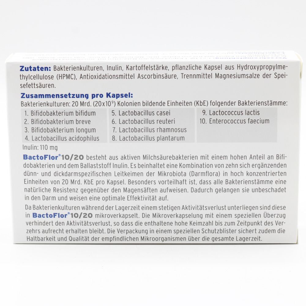 BACTOFLOR 10/20 Kapseln BACTOFLOR 10/20 Kapseln