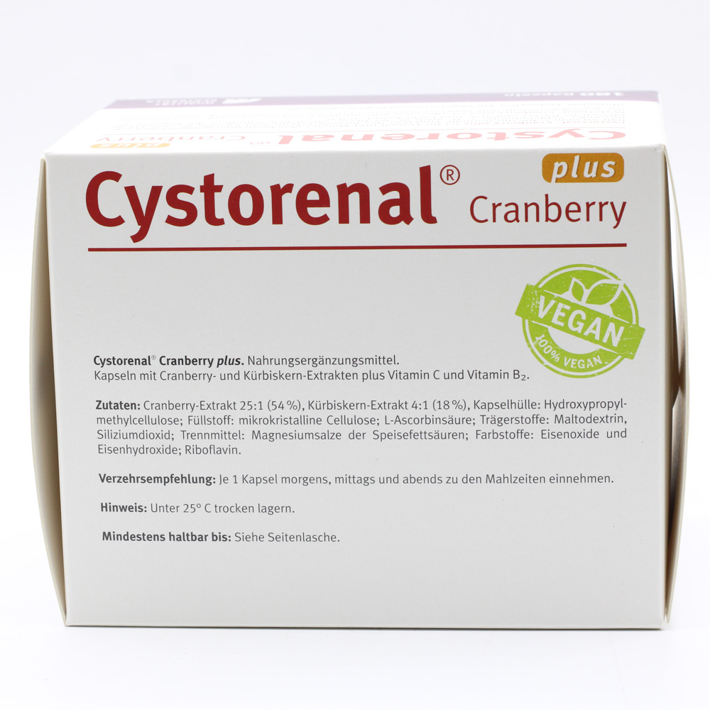 CYSTORENAL Cranberry plus Kapseln CYSTORENAL Cranberry plus Kapseln