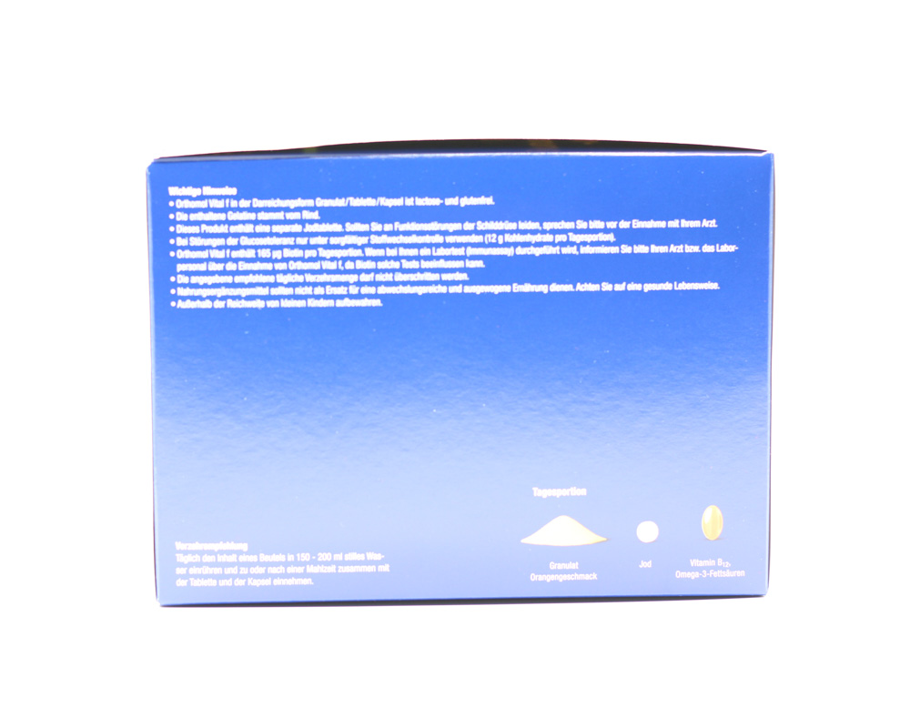 ORTHOMOL Vital F Granulat/Kap./Tabl.Kombip.30 Tage ORTHOMOL Vital F Granulat/Kap./Tabl.Kombip.30 Tage
