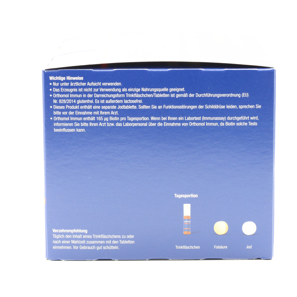 ORTHOMOL Immun Trinkfläschchen/Tabl.Kombipack. ORTHOMOL Immun Trinkfläschchen/Tabl.Kombipack.
