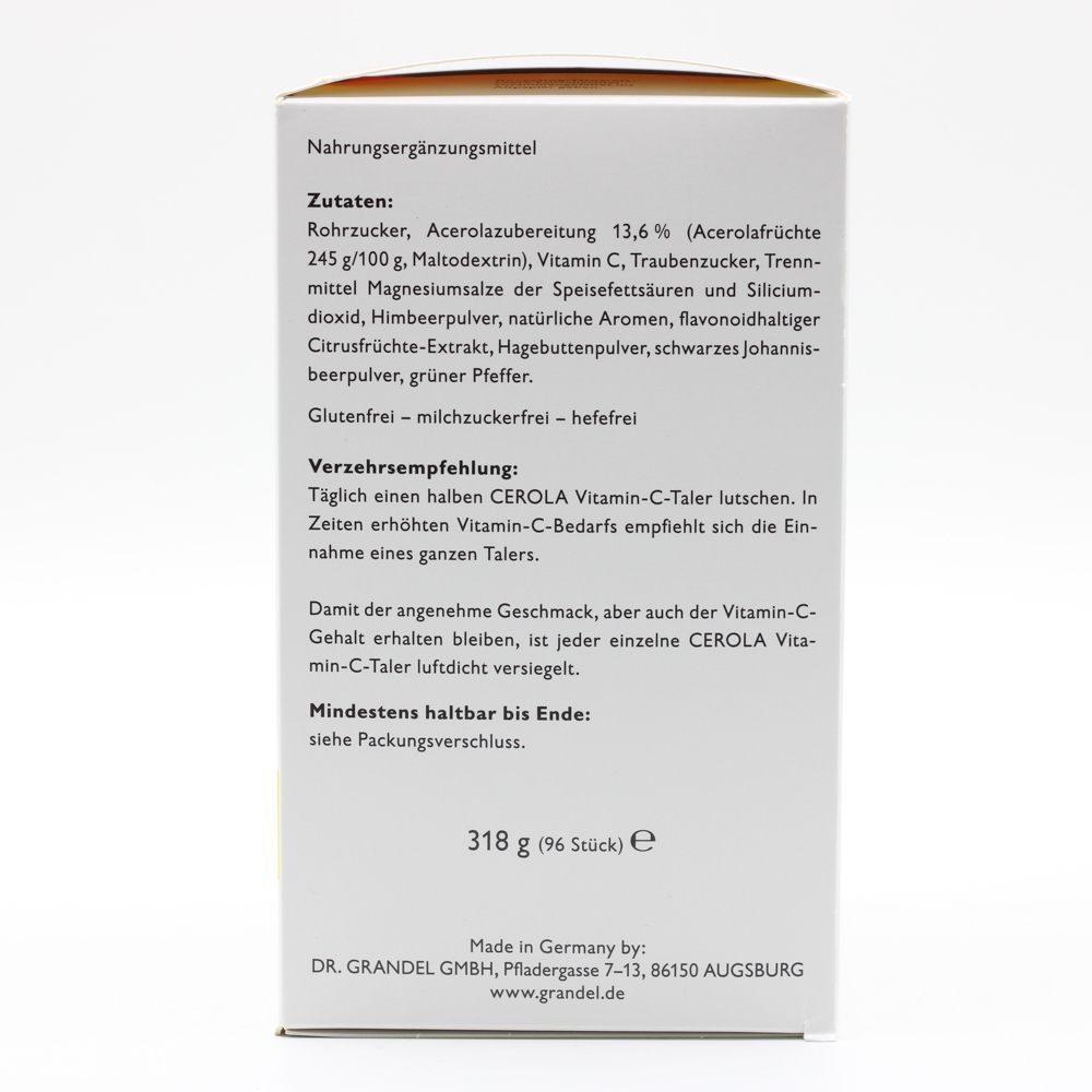 CEROLA Vitamin C Taler Grandel CEROLA Vitamin C Taler Grandel