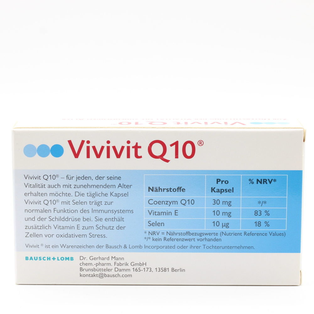VIVIVIT Q10 Kapseln VIVIVIT Q10 Kapseln