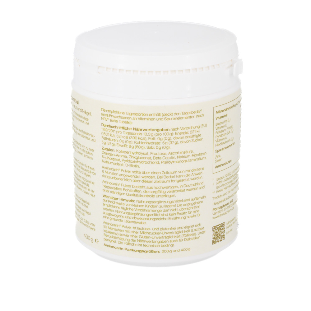 AMINOCARIN Pulver Dose AMINOCARIN Pulver Dose