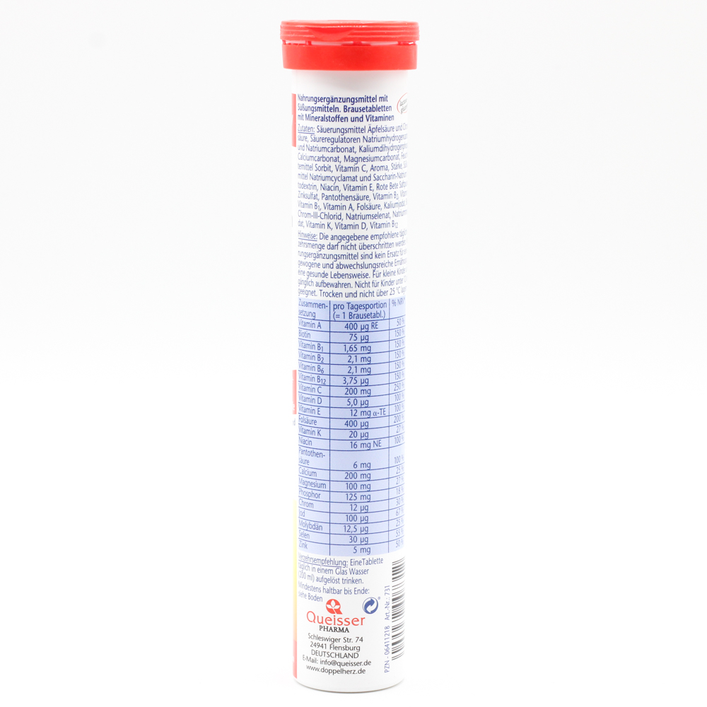 DOPPELHERZ A-Z Multivitamin+Mineralien Brausetabl. DOPPELHERZ A-Z Multivitamin+Mineralien Brausetabl.