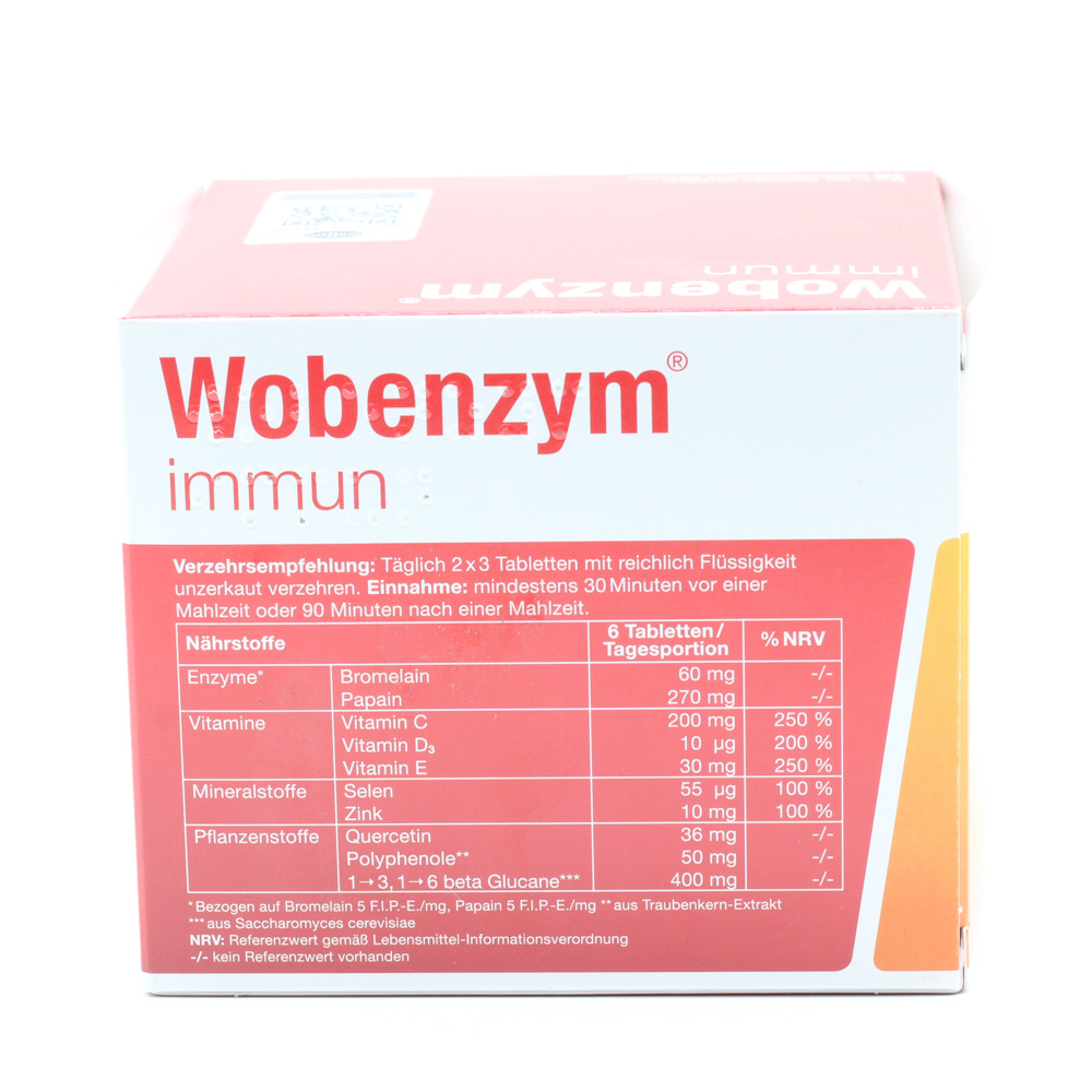 WOBENZYM immun magensaftresistente Tabletten WOBENZYM immun magensaftresistente Tabletten