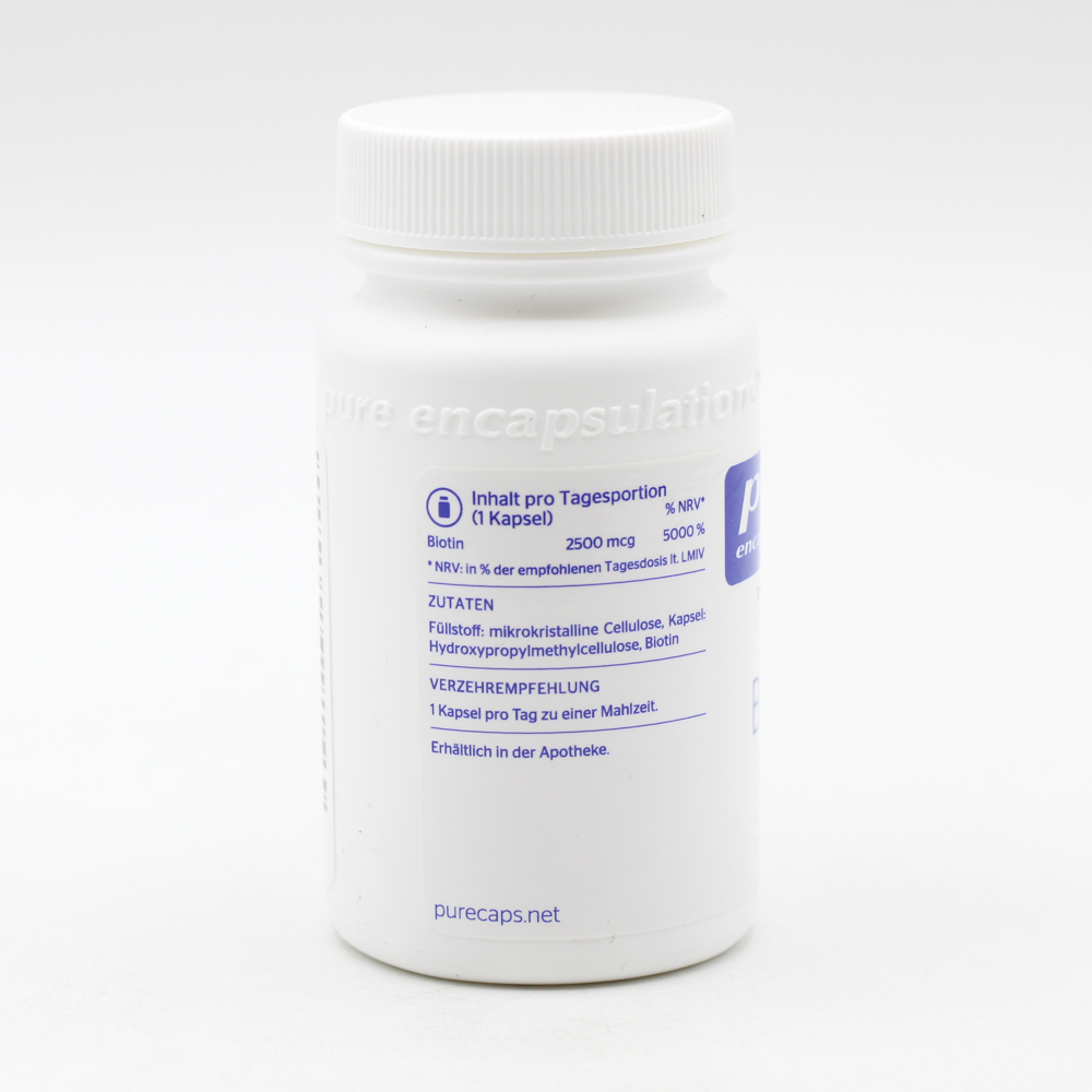 PURE ENCAPSULATIONS Biotin 2,5 mg Kapseln PURE ENCAPSULATIONS Biotin 2,5 mg Kapseln