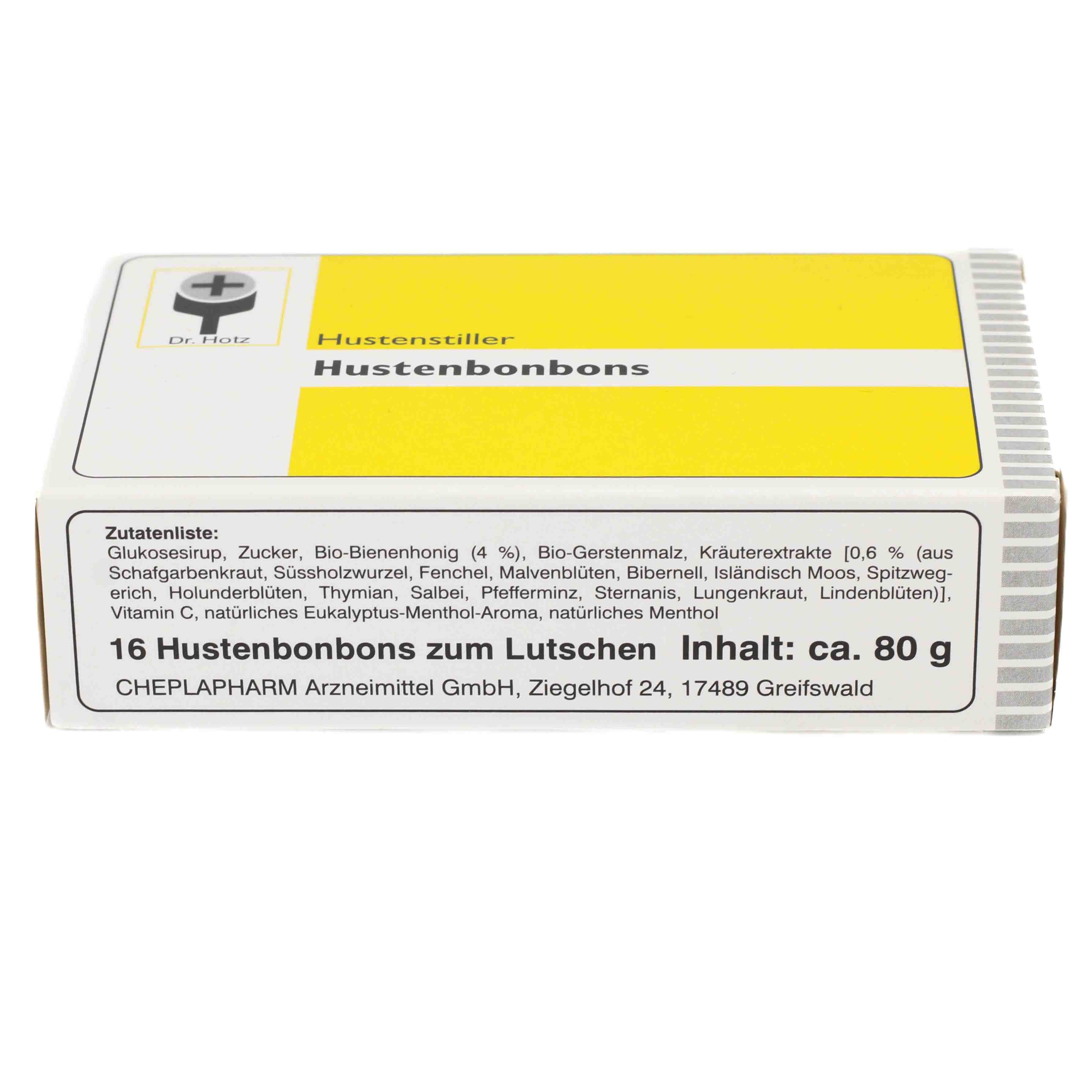HUSTENSTILLER Hustenbonbon HUSTENSTILLER Hustenbonbon