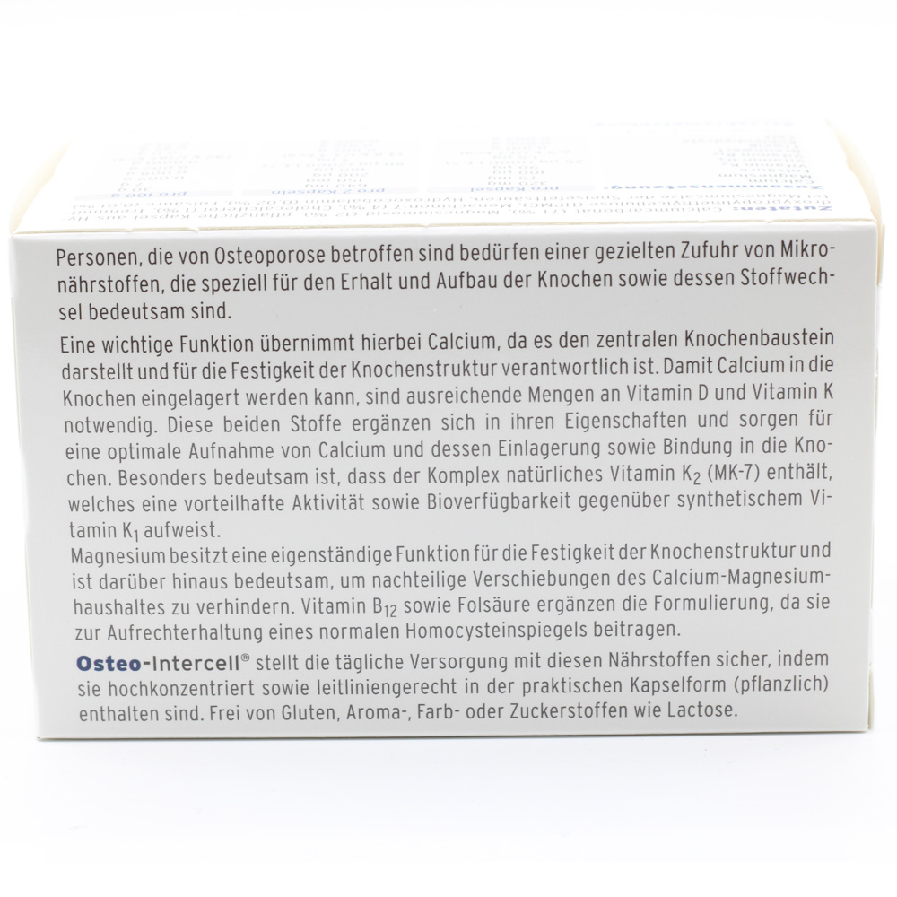 OSTEO-INTERCELL Kapseln OSTEO-INTERCELL Kapseln