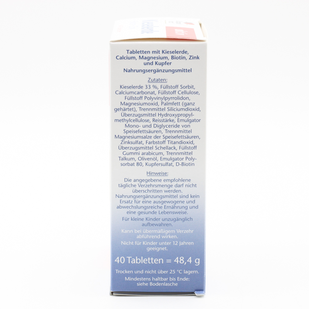 DOPPELHERZ Kieselerde+Biotin+Zink Tabletten DOPPELHERZ Kieselerde+Biotin+Zink Tabletten