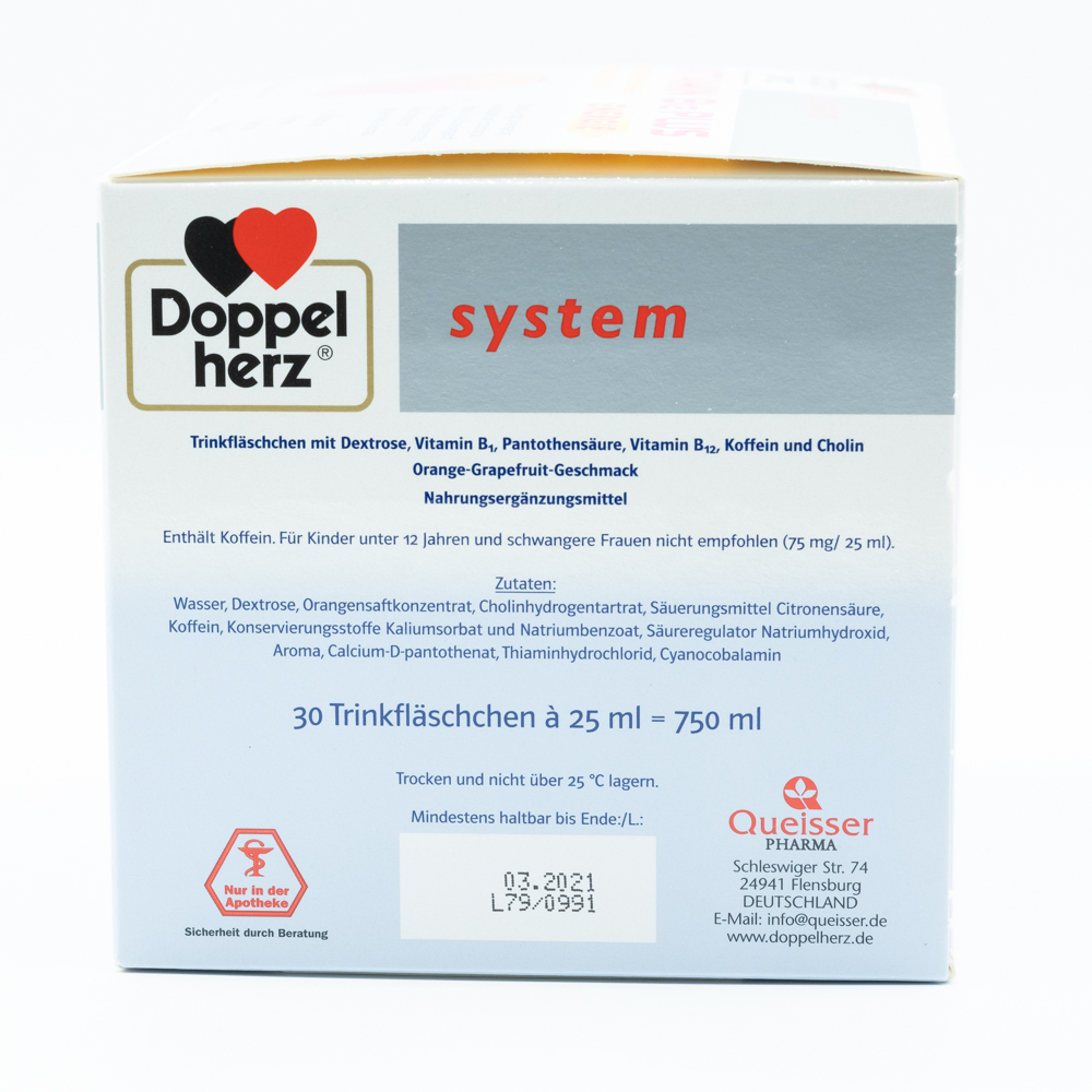 DOPPELHERZ Vitamin B12 Plus system Trinkampullen DOPPELHERZ Vitamin B12 Plus system Trinkampullen