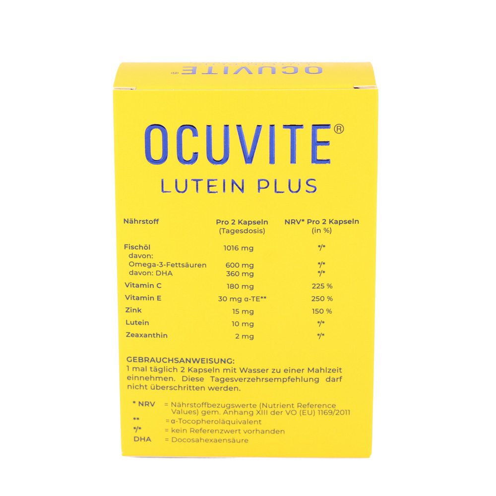 OCUVITE Lutein Plus Kapseln OCUVITE Lutein Plus Kapseln
