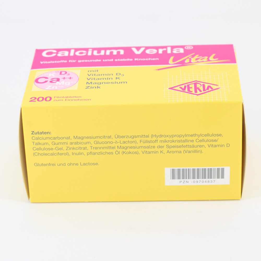 CALCIUM VERLA Vital Filmtabletten CALCIUM VERLA Vital Filmtabletten